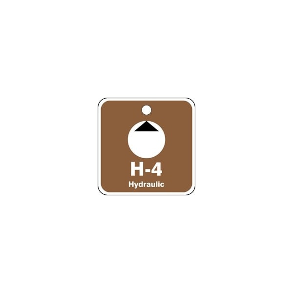 Accuform Plastic, 1-1/2 in Width, 1.56 in Height, , 5 PK TDK504XVM - main